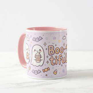 Söt Boo-tiful Halloween-mugg Mugg