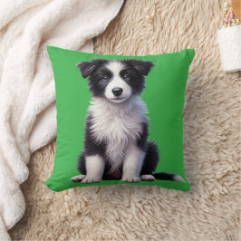 Söt Border Collie-valp Kudde