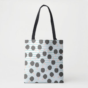 Söt Bordtennis Totebag Tygkasse