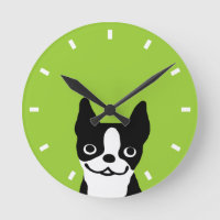 Söt Boston Terrier - anpassningsbar färg