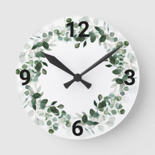 SÖT BOTANICAL WALL CLOCK RUND KLOCKA
