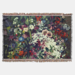 Söt Bouquet-blommor i Vas Filt