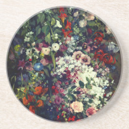 Söt Bouquet-blommor i Vas Underlägg
