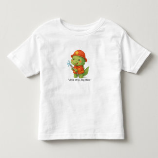 Söt brandman-dinosaurie – Dino-jobb T Shirt