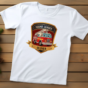 Söt Brandman Märke Personlig T Shirt
