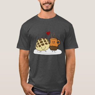 Söt Bread Hett Chocolate Pan dulce Mexican concha T Shirt