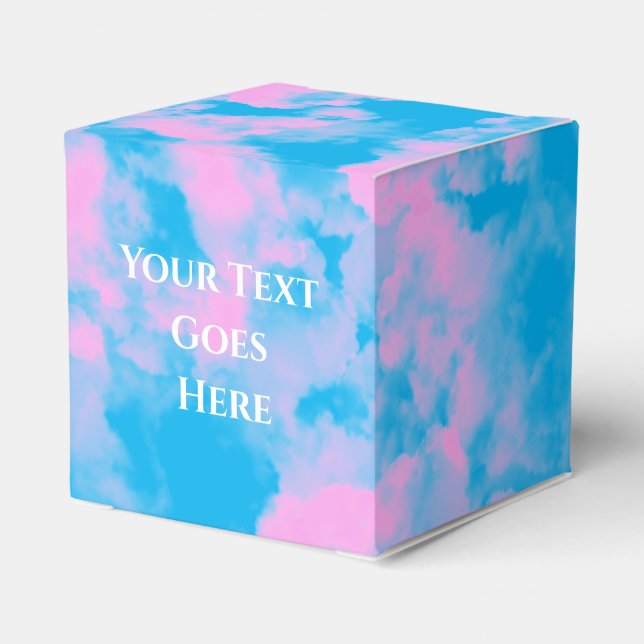 Söt bröllopstårtfavoritlåda presentaskar (Baksidan Sidan)