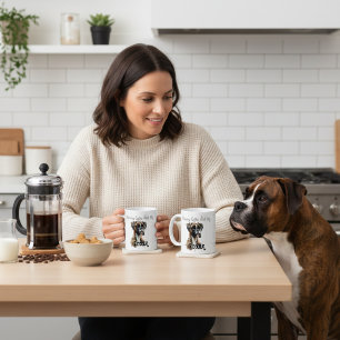Söt Browns Boxer Mugg PERSONALISERA
