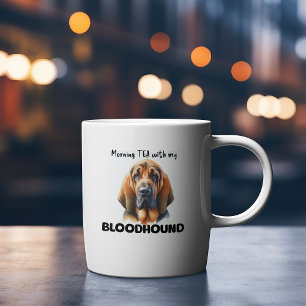 Söt Browns Morning Tea Blodhund Mugg