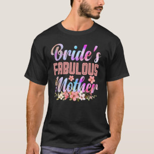 Söt Brudens Mor Syster Bröllopsfest Bröllopsfest V T Shirt