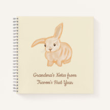 Söt brun kanin - genomskinlig på beige.  