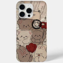 Söt Brun Teddybjörn iPhone-fodral 🐻📱 – Mjuk, Sty
