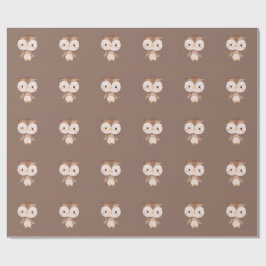 Söt Brun UGLA Presentpapper