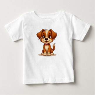 Söt Brun Valp För Hundälskare T Shirt