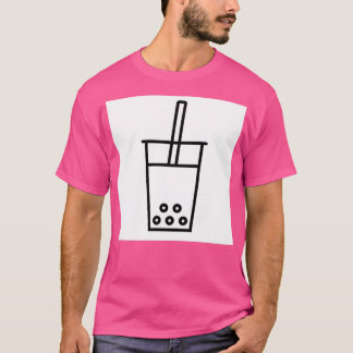 Söt bubbeltedekalk t shirt