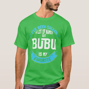 Söt Bubu till mormor Present till Bubu retro vint T Shirt
