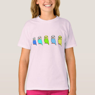 Söt Budgies T-Shirts