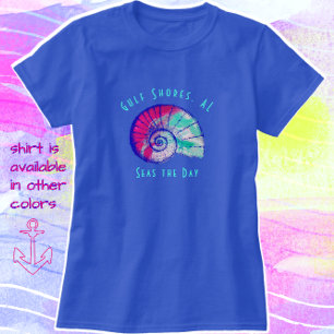 Söt Bukt Shores Alabama Seashell T-Shirt