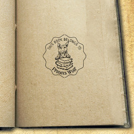 Söt Bull Terrier Hund Stämpel