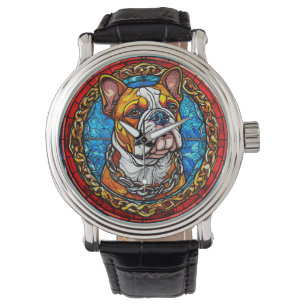 Söt Bulldog Armbandsur