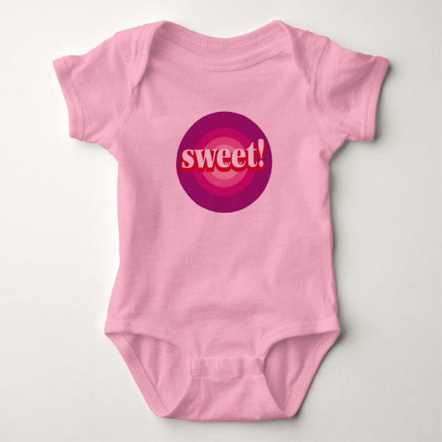 Söt Bullseye - Babytröja Tee (Framsida)