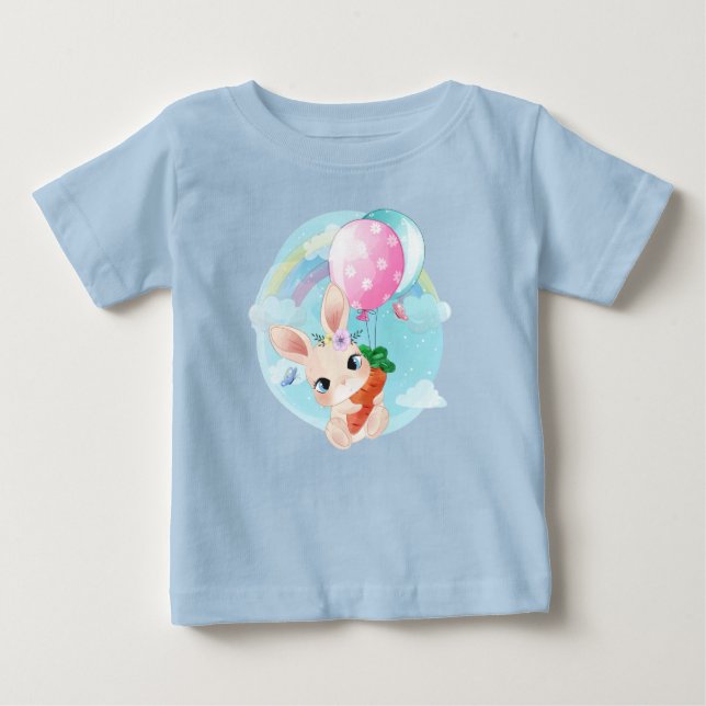 Söt Bunny T-Shirt (Framsida)