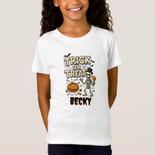 Söt bus eller godsak-skjorta för barn t shirt