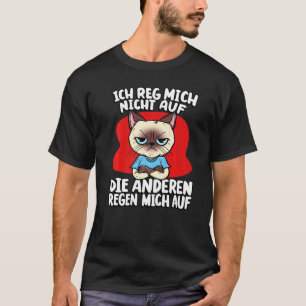 Söt busig katt Kattägare T Shirt