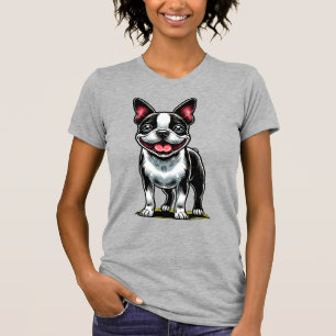 Söt Bustie Hund T Shirt