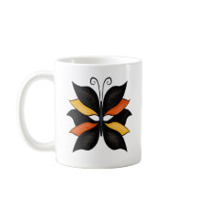 Söt Butterfly Abstrakt Art