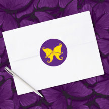 Söt Butterfly i Gult