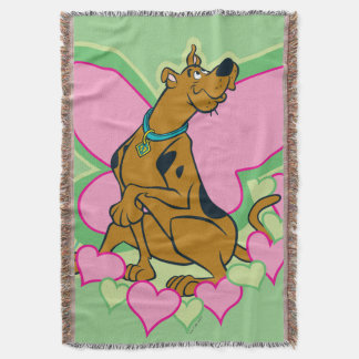 Söt Butterfly Scooby-Doo Filt