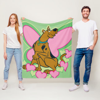 Söt Butterfly Scooby-Doo Fleecefilt