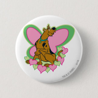 Söt Butterfly Scooby-Doo Knapp