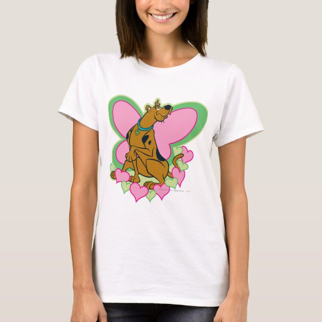Söt Butterfly Scooby-Doo Tee (Framsida)