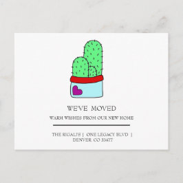 Söt Cactus flytta Vykort
