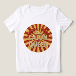 Söt Cajun Queen Kräftor Tee! 🧡 🌟 T Shirt