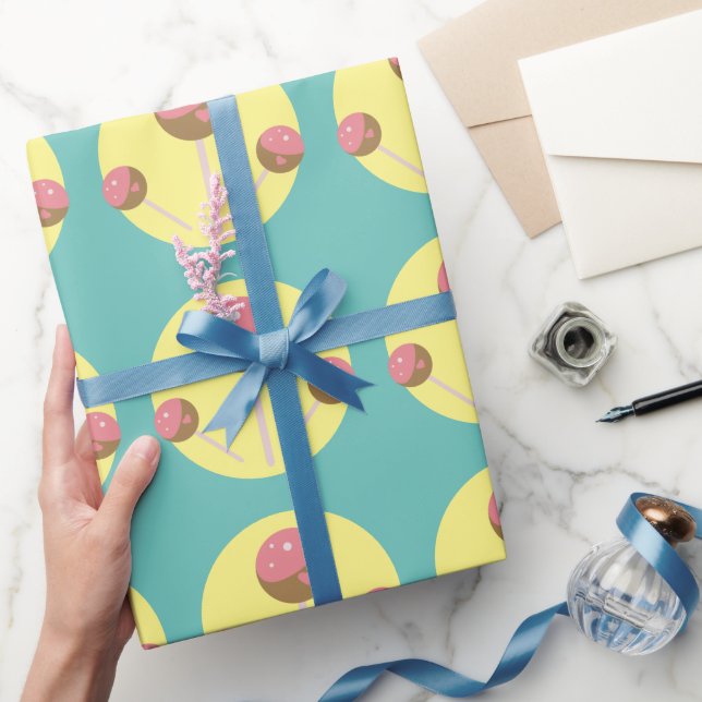 Söt Cake Pop Alla Hjärtans Dag  Presentpapper (Gifting)