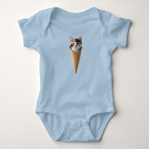Söt Calico Katt Kotte T Shirt