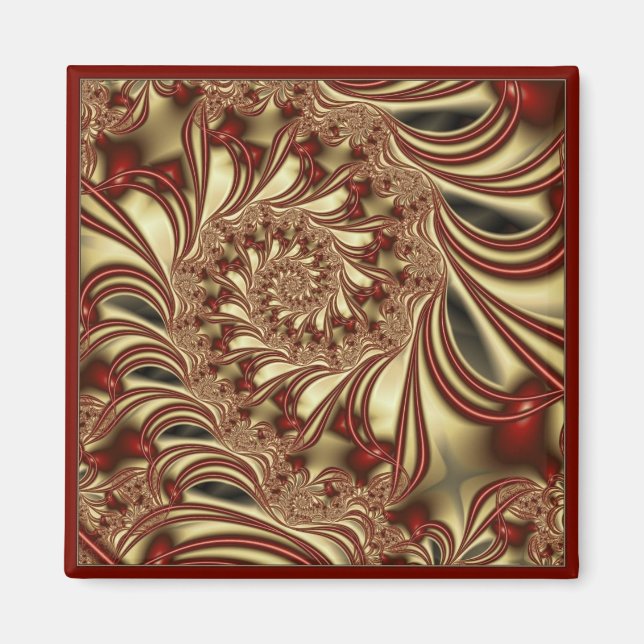 Söt Candy cane-julgranen Magnet (Framsidan)