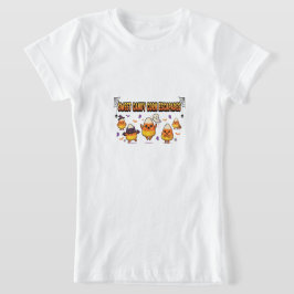 Söt Candy Corn Halloweenfest T Shirt
