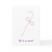 Söt Candy Sketch-kort