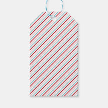 Söt Candy Stripe Röd Rosa Blå Högtid/Födelsedag 