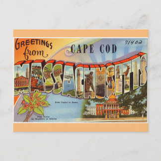 Söt Cape Cod Vykort