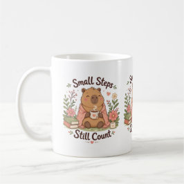 Söt Capybara Positiv Citat Mugg