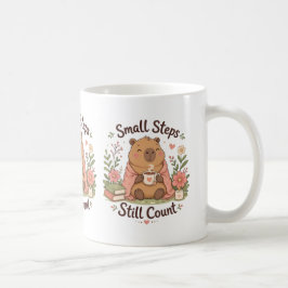 Söt Capybara Positiv Citat Mugg