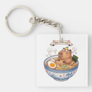 Söt Capybara Ramen-skål Japansk Kawaii Anime Foo