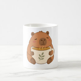 Söt Capybara som kramar Kaffe Kopp Mugg
