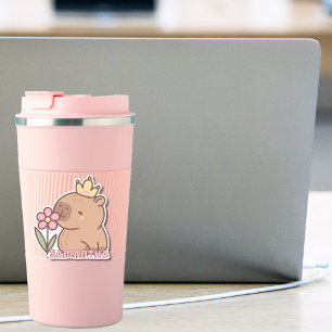 Söt Capybara Tecknad Kawaii Klistermärken