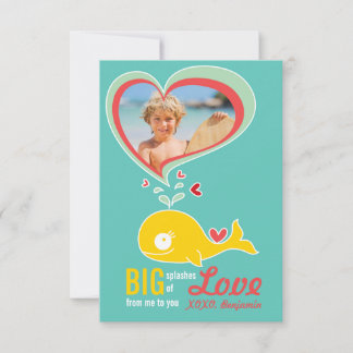 Söt Cartoon Val Card för Klassrumsfoto till Alla H Inbjudningar